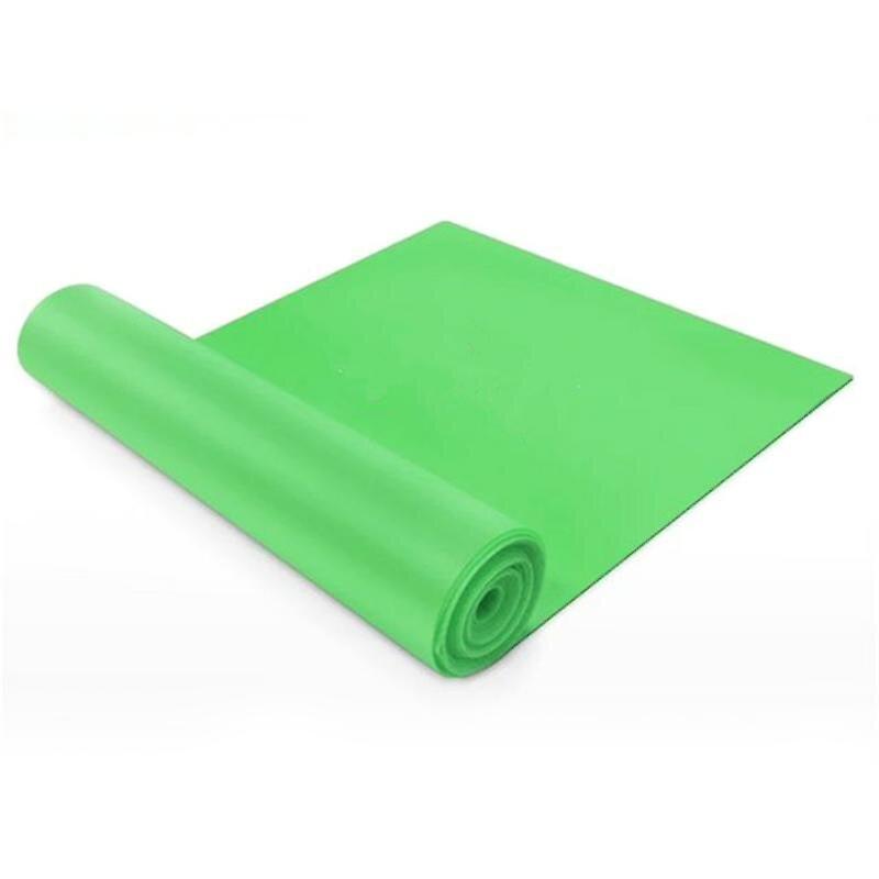 1m Yoga Resistance Bands Fitness Rubber Pilates Belt Training Expander Elastic Strength Loop