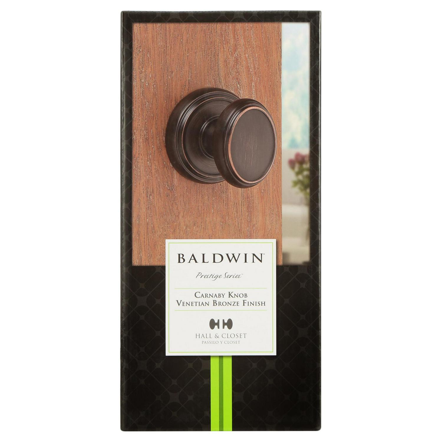 Baldwin Carnaby Hall/Closet Knob in VB