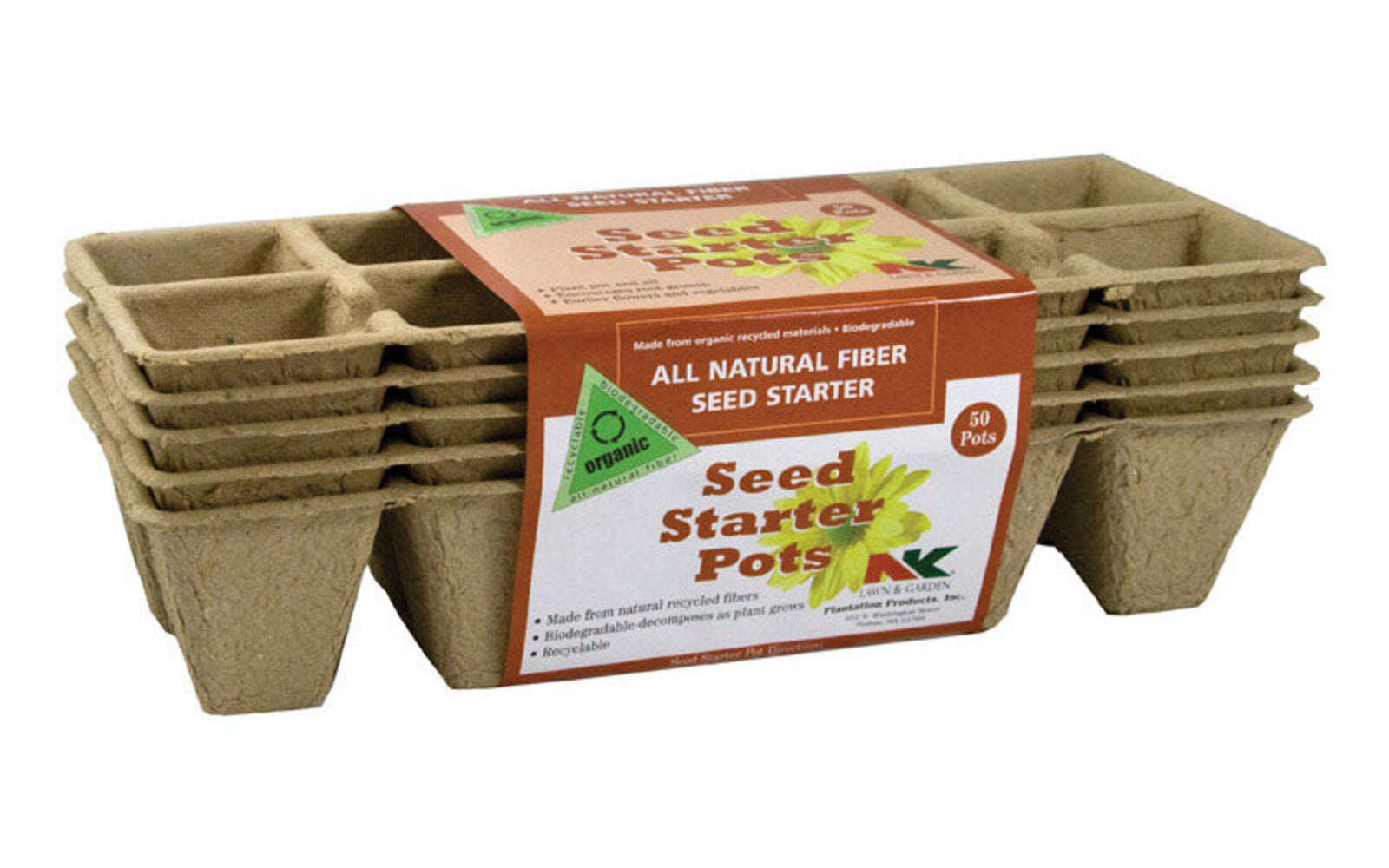 PLANT POT SEED STAR 5PK