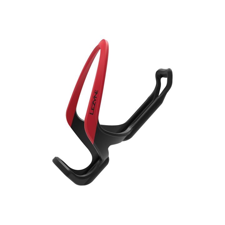 Lezyne Matrix Team Water Bottle Cage - Black-Red