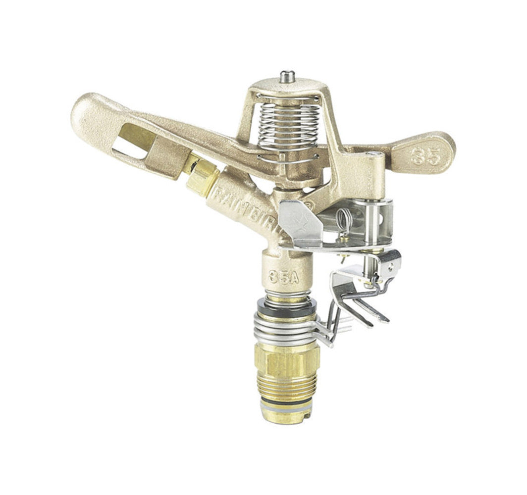 Rain Bird Brass Impact Sprinkler， 42 Ft. - 51 Ft.