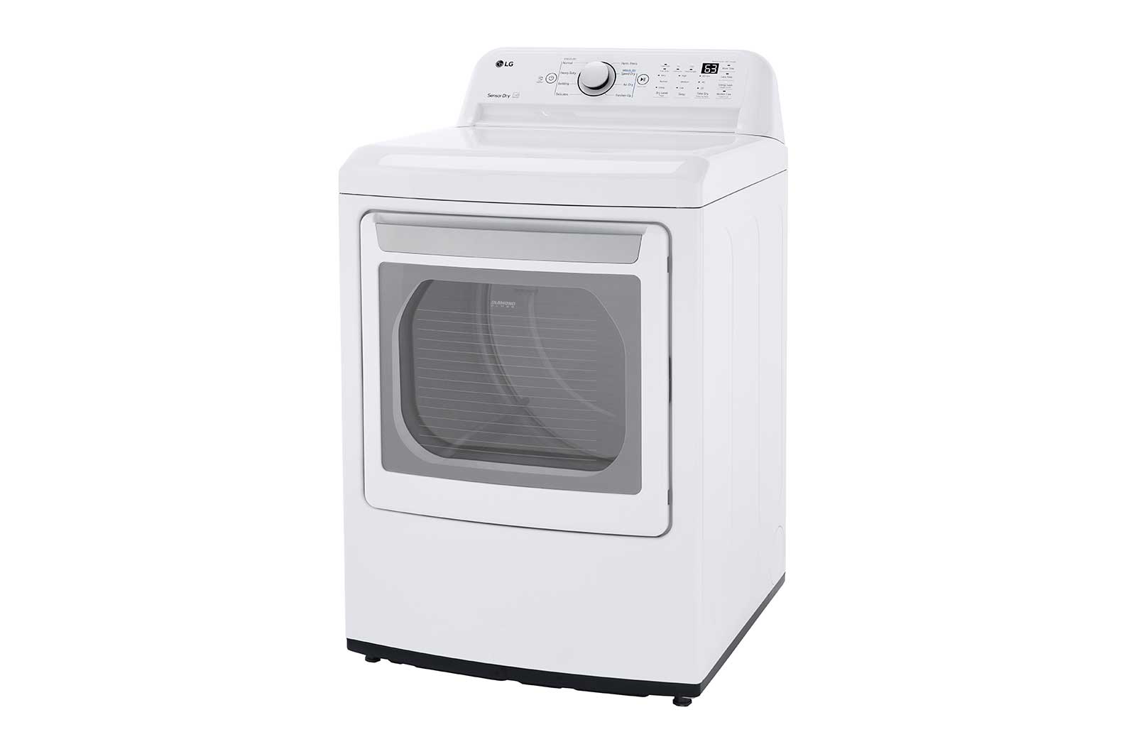 Lg DLE7150W 7.3 Cu. Ft. Ultra Large Capacity Electric Dryer With Sensor Dry Technology