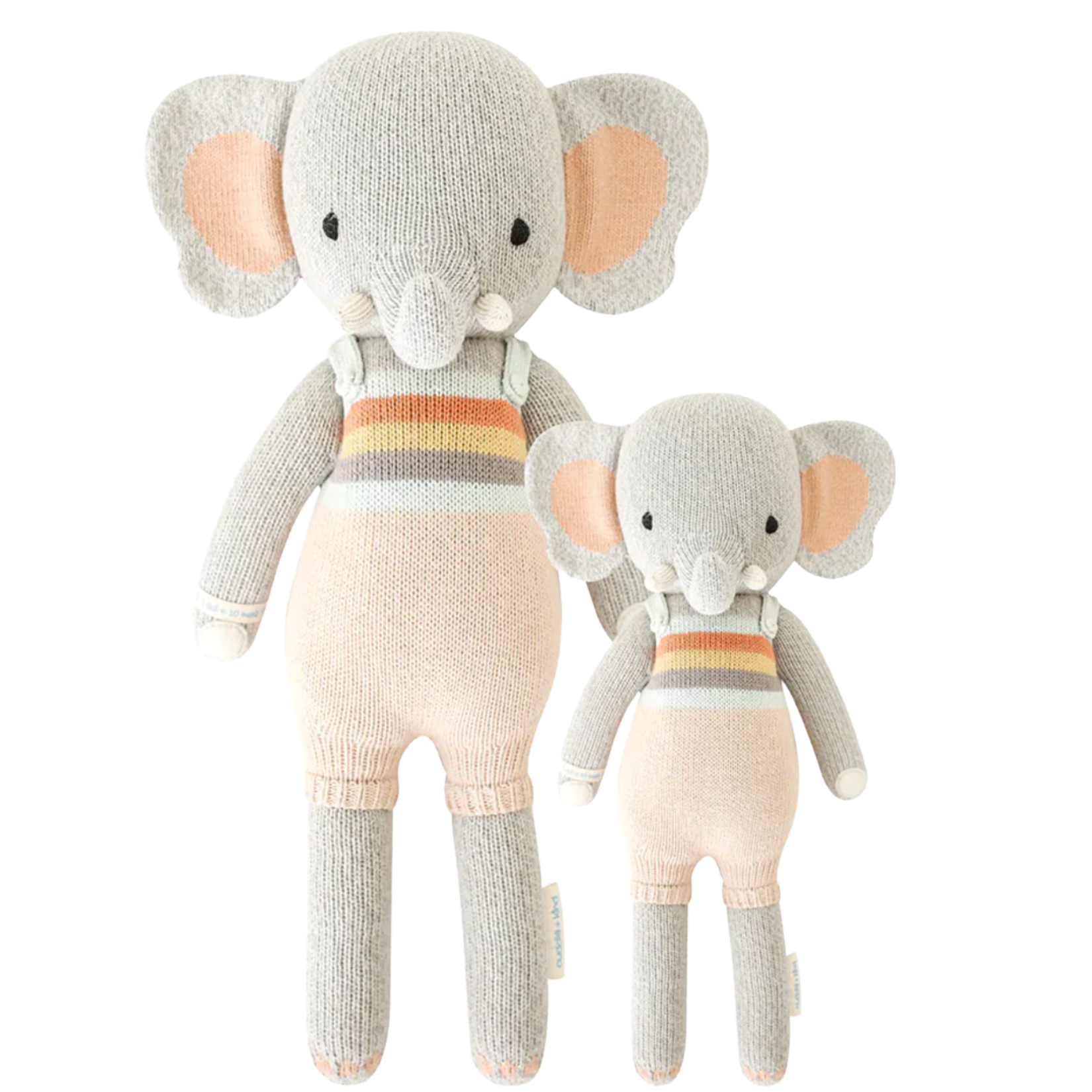 Evan the Elephant by Cuddle + Kind