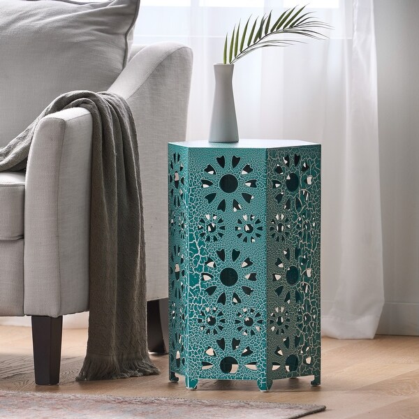 Iron Outdoor Side Table