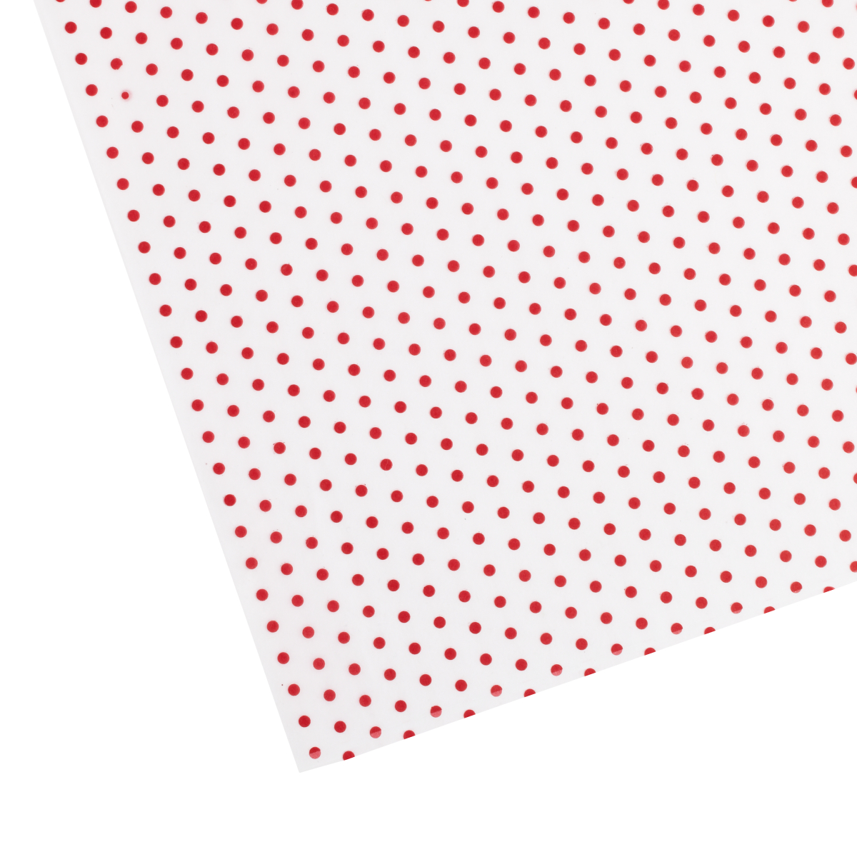 Red Polka Dot Waxed Tissue pkg20