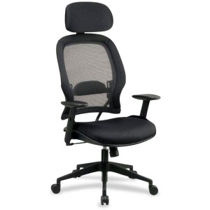 Office Star Space High Back Executive Chair  Black...