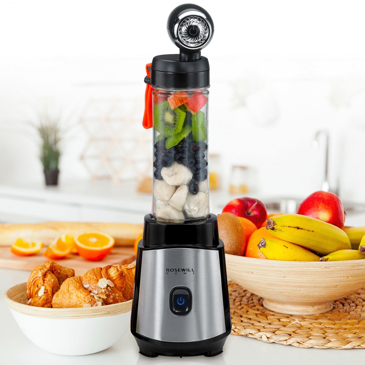 Maheswara Store USA Blender Portable Anti-Oxidation Personal Vacuum Single Serving Smoothies and Juice