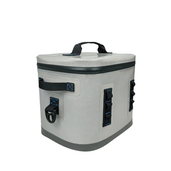 Hopper flip ice cooler box portable beer wine hopper soft cooler with Padded Shoulder Strap