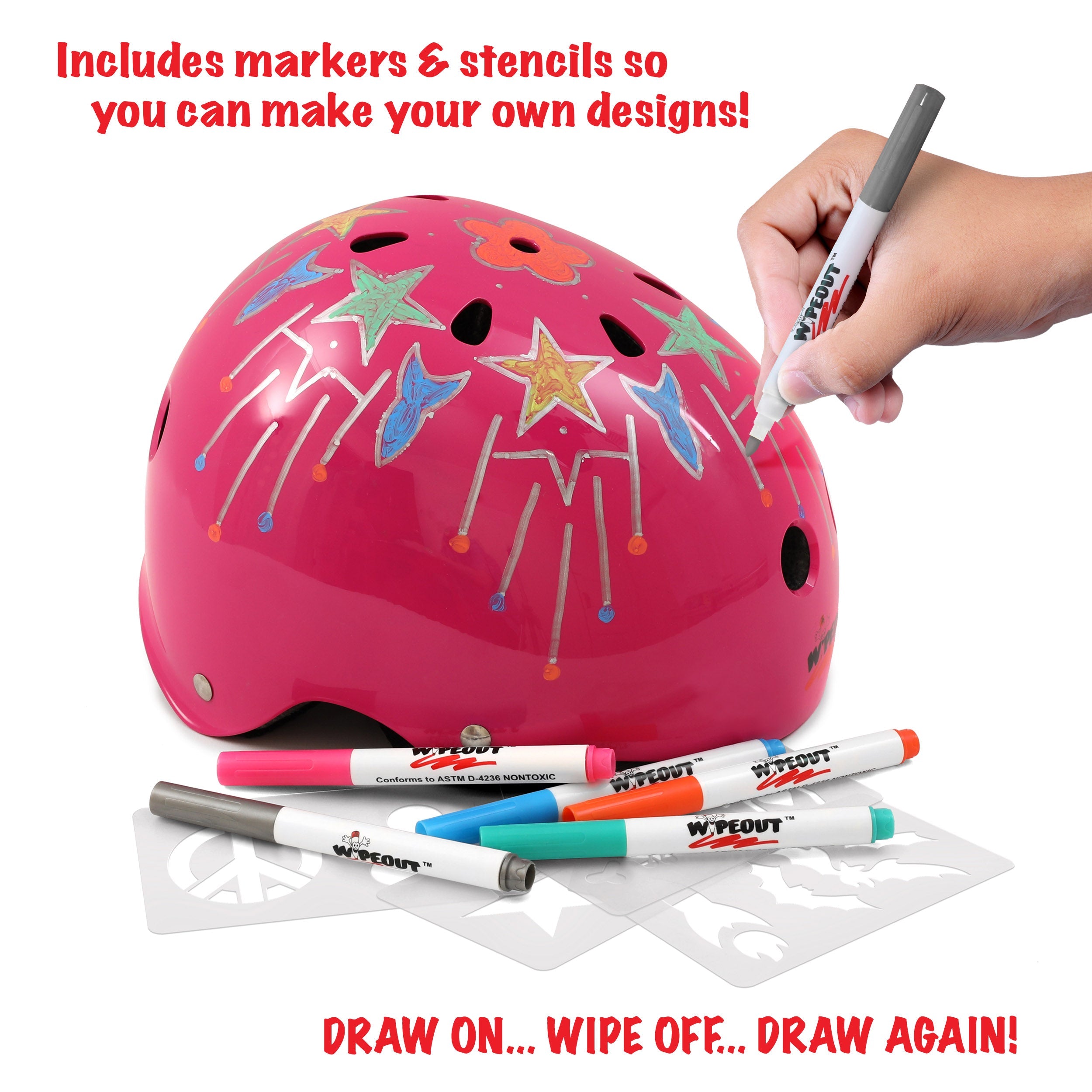 Wipeout™ Dry Erase Helmet