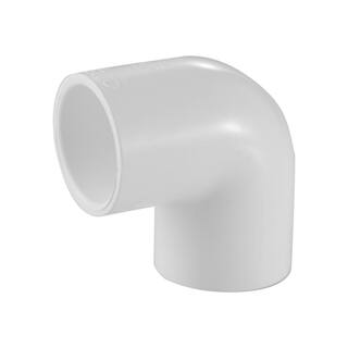 VPC 1 in. PVC Schedule 40 All Hub 90-Degree Elbow Fitting 27-406-010B