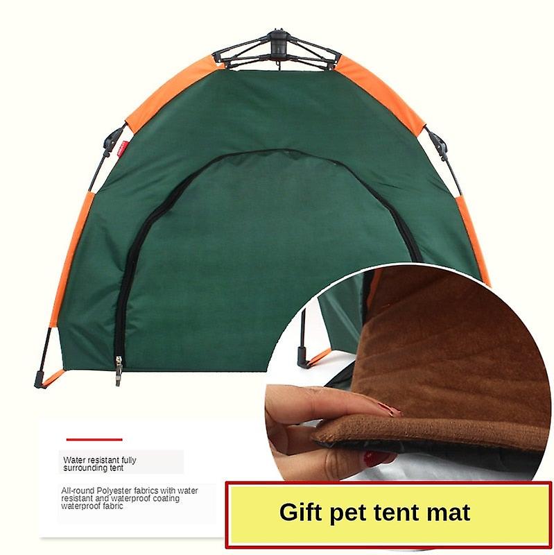 Portable outdoor dog tents