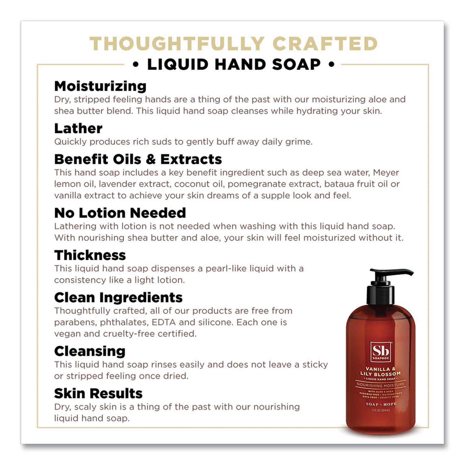 Hand Soap by Soapbox SBX00679BX