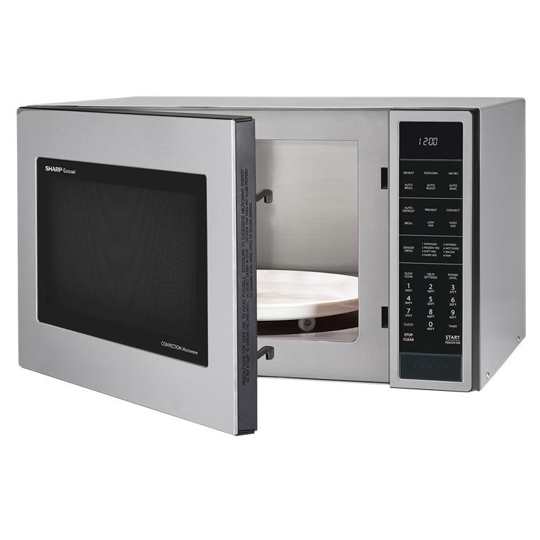 Sharp 1.5 cu. ft. Countertop Microwave Oven with Convection SMC1585BS