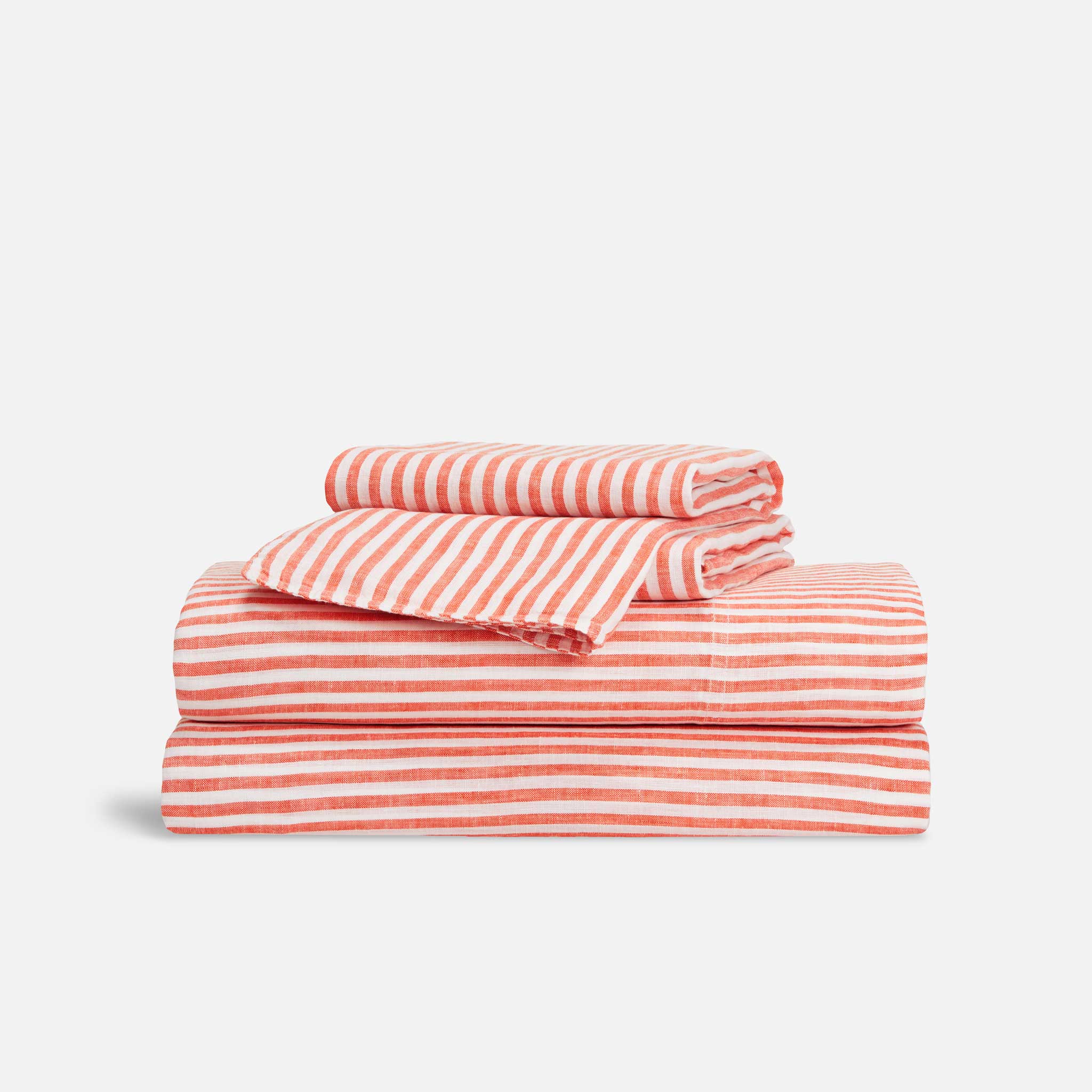 Washed Linen Core Sheet Set