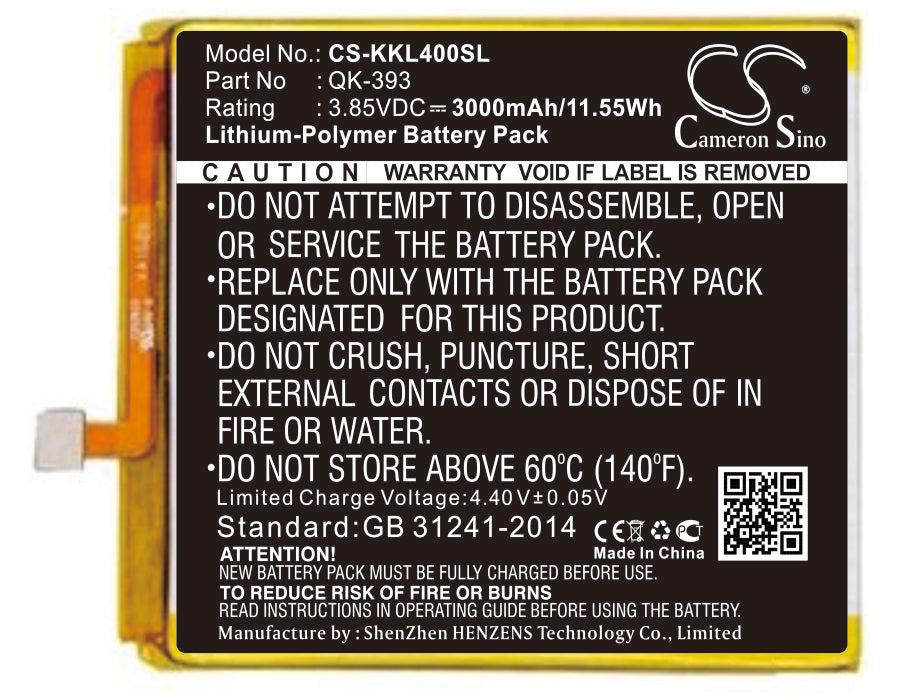 360 1503A01 1503M02 N4 Replacement Battery BatteryClerkcom Mobile Phone