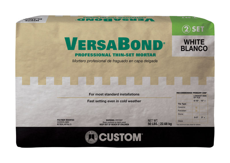 MORTAR VERSABOND WHT 50#