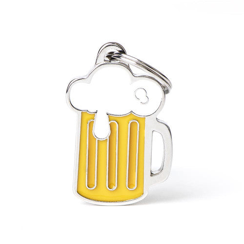 Beer Enamel Dog Tag