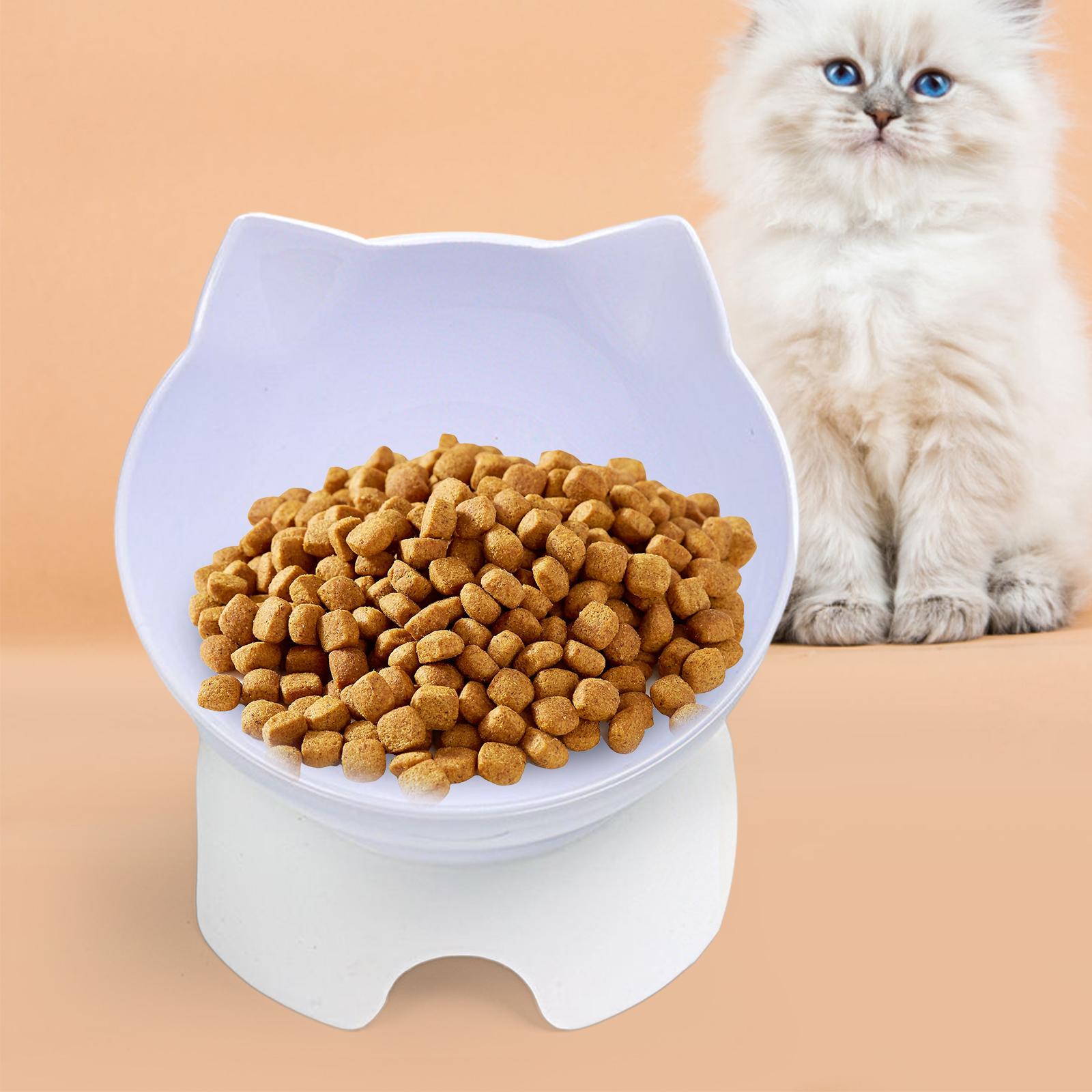 3s Elevated Cat Bowls with Stand Dispenser Feeder Raised Dish