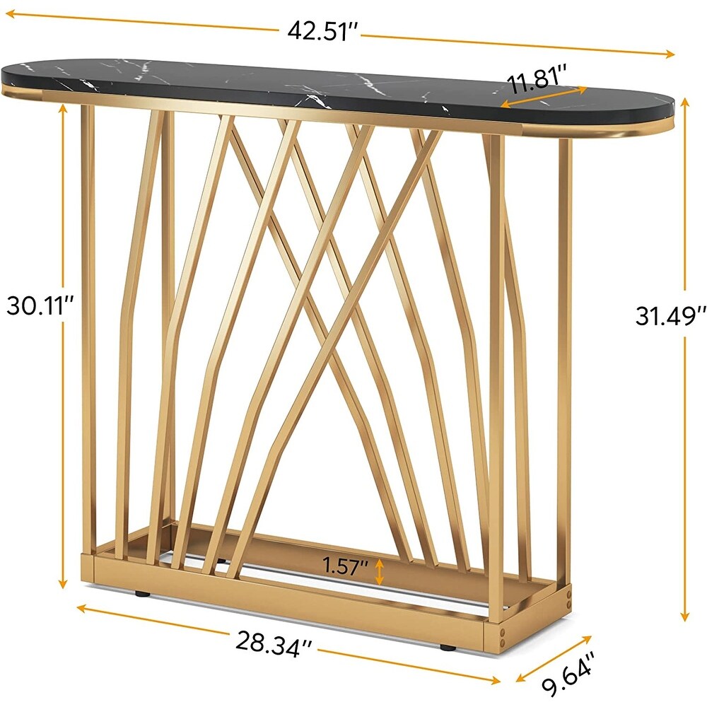 Gold Console Table  43\