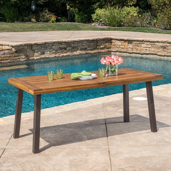 Outdoor Wooden Dining Table