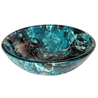 Eden Bath Cliffside Glass Vessel Sink in Multi Colors EB_GS30