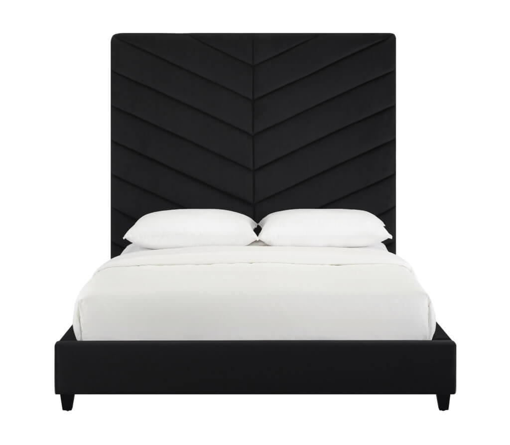 Javan Velvet Bed in Queen