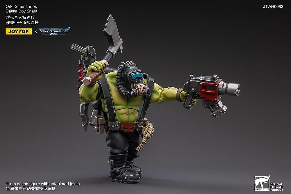 Warhammer 40K Ork Kommandos Dakka Boy Snarit 1:18 Scale Joy Toy JT2955