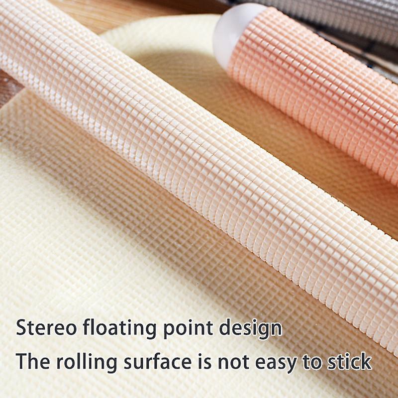 Portable Rolling Pin Non-stick Plastic Fondant Roller Pastry Dough Roller Embossing Baking Tools Kitchen Accessories