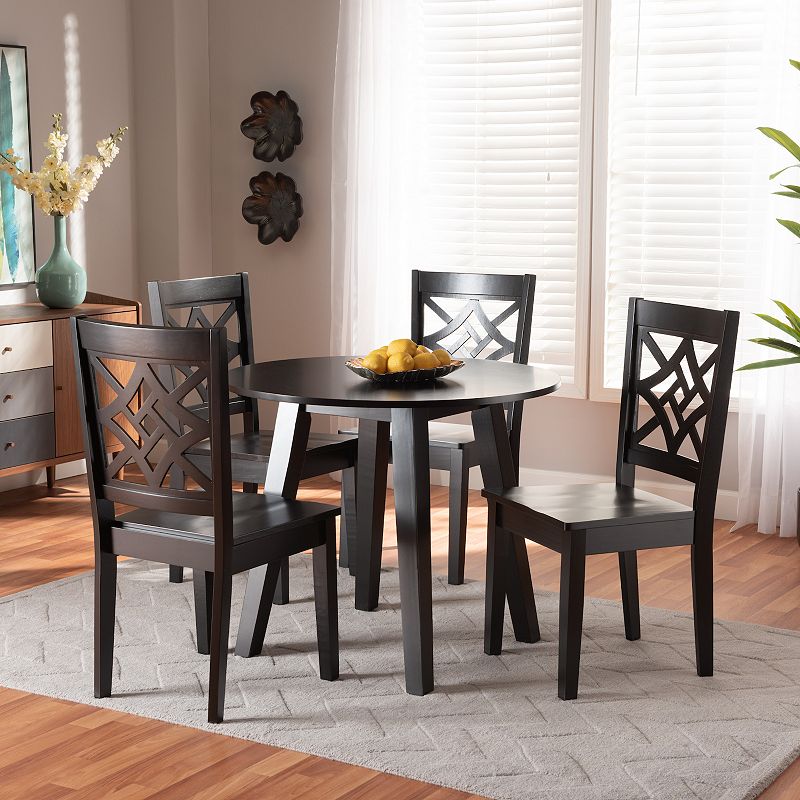 Baxton Studio Rava Dining 5-piece Set