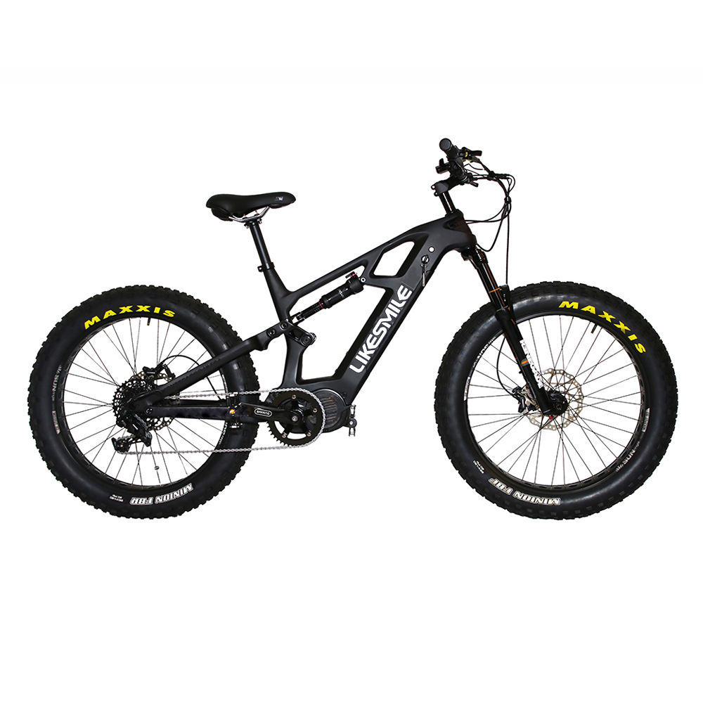 electric bike e mtb full suspension 48v 1000w fat bike electric 26