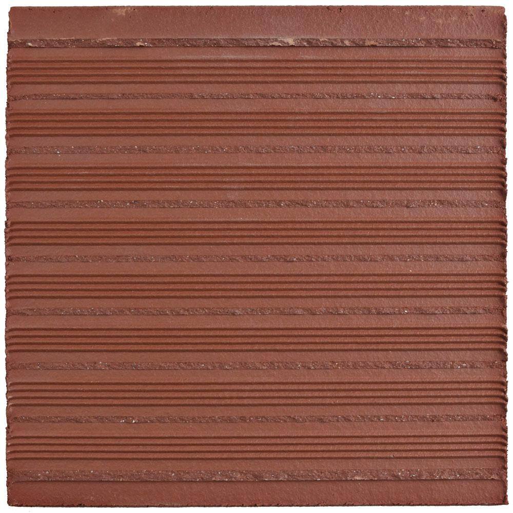 Merola Tile Klinker Red 5 78 in. x 5 78 in. Ceramic Floor and Wall Quarry Tile 5.98 sq. ft.  case FGA6KRD