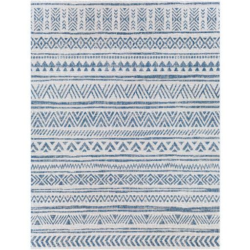 Eagean Modern Indoor/Outdoor Denim Rug