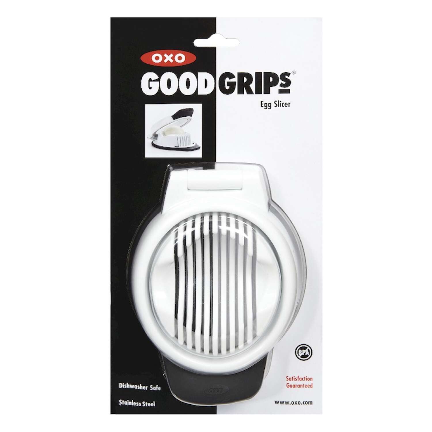 OXO Good Grips White Stainless Steel Egg Slicer