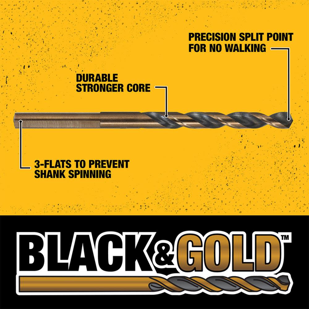 1/2-in x 12-in Black Oxide Drill Bit