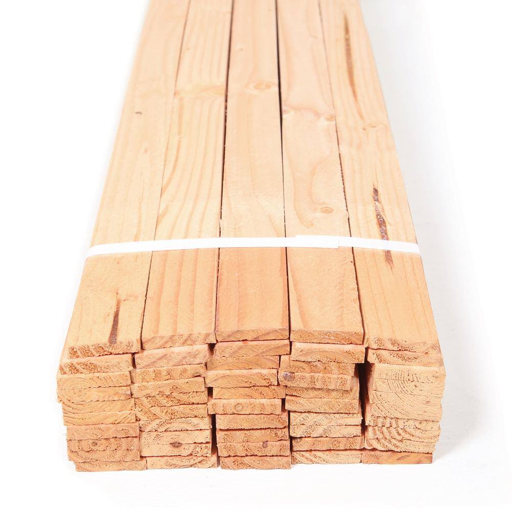 516 in. x 1-12 in. x 4 ft. Wood Lath (50-Pack) 234629