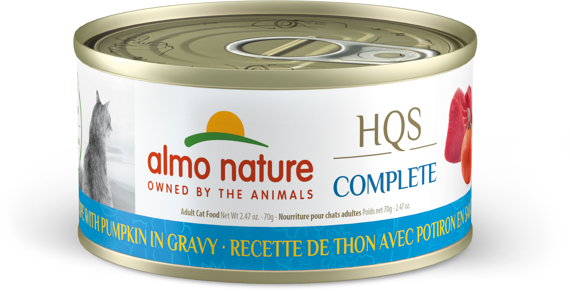 Almo Nature Complete Tuna  Pumpkin Canned Cat Food