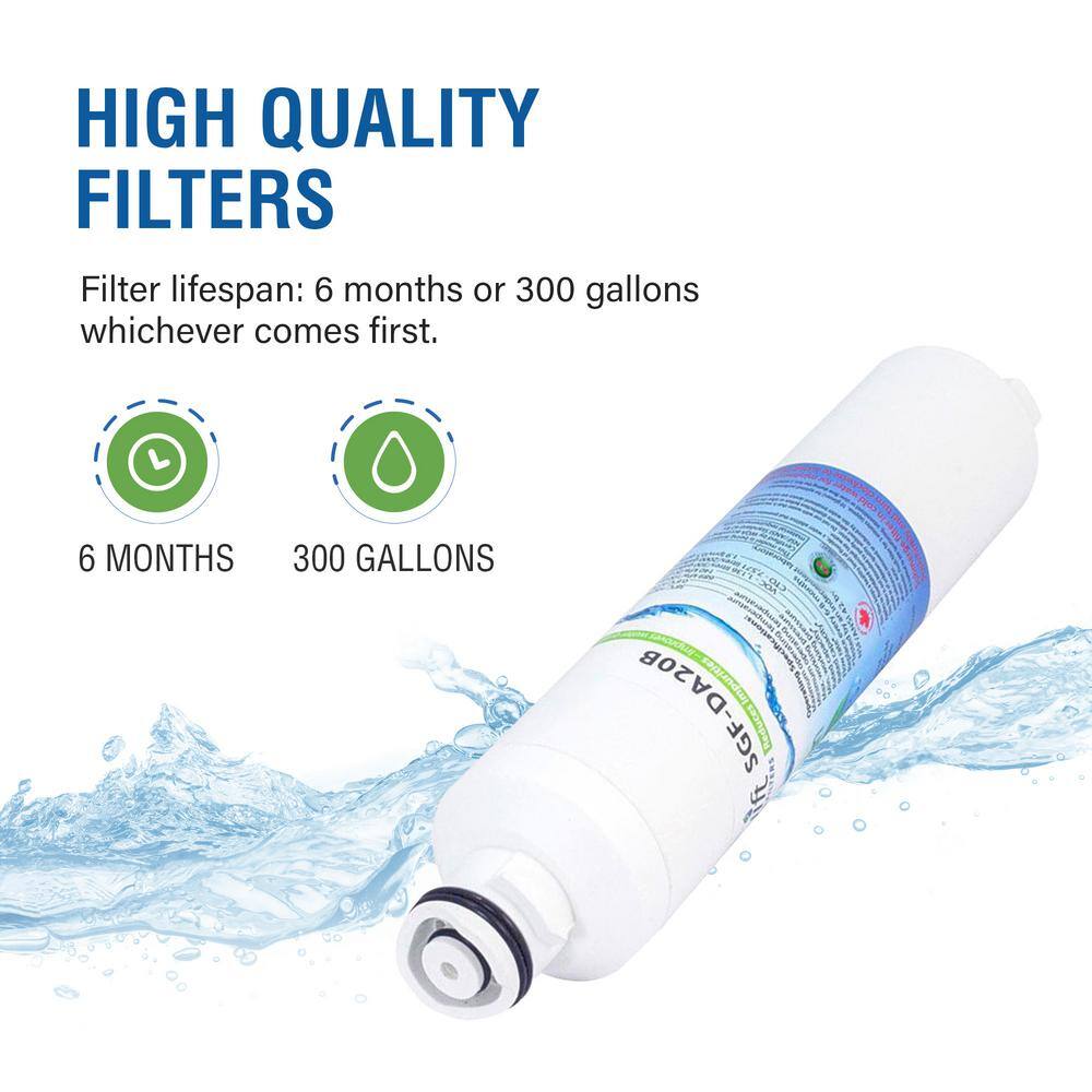 Swift Green Filters Replacement Water Filter for Refrigerators SGF-DA20B