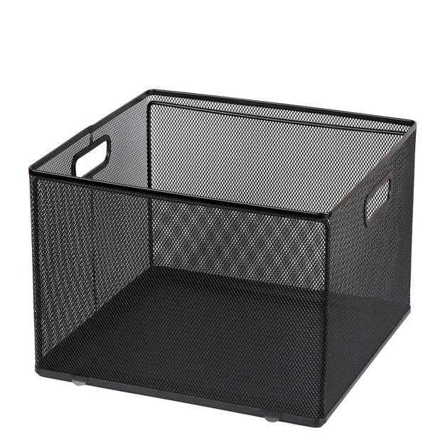 X 14 quot X 13 25 quot Mesh Crate File Box