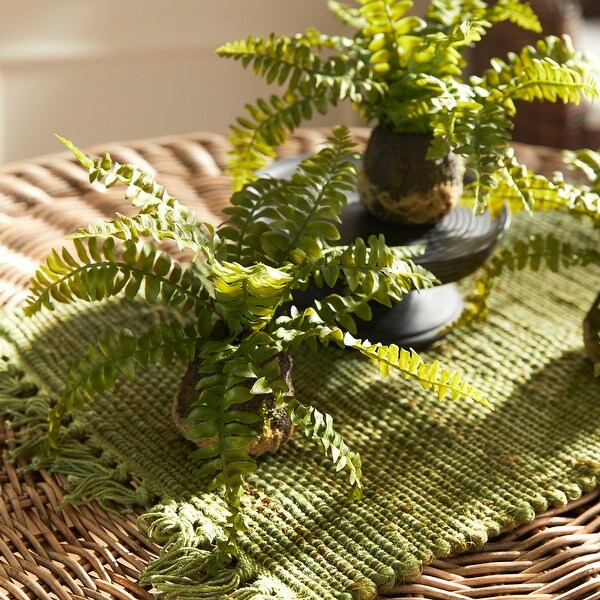 Boston Fern DropIns，Set Of 3