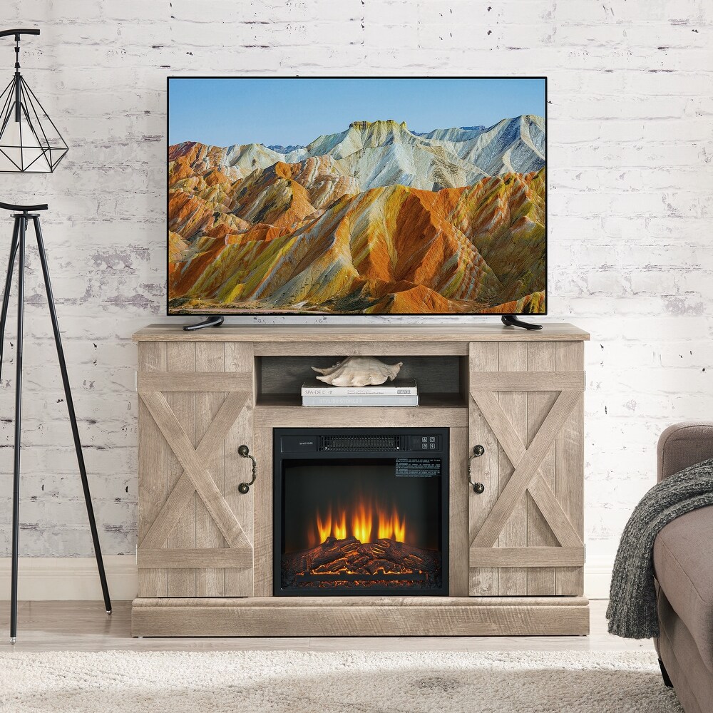 Fireplace TV Stand for TV up to 50\