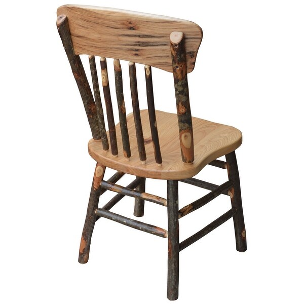 Hickory Panel Back Dining Chair