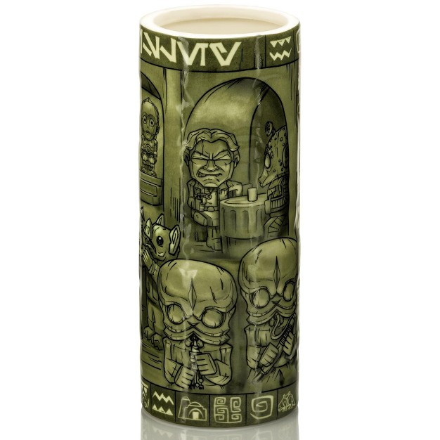 Beeline Creative Geeki Tiki Star Wars Mos Eisleys Cantina Scenic 24 Ounce Ceramic Tiki Mug