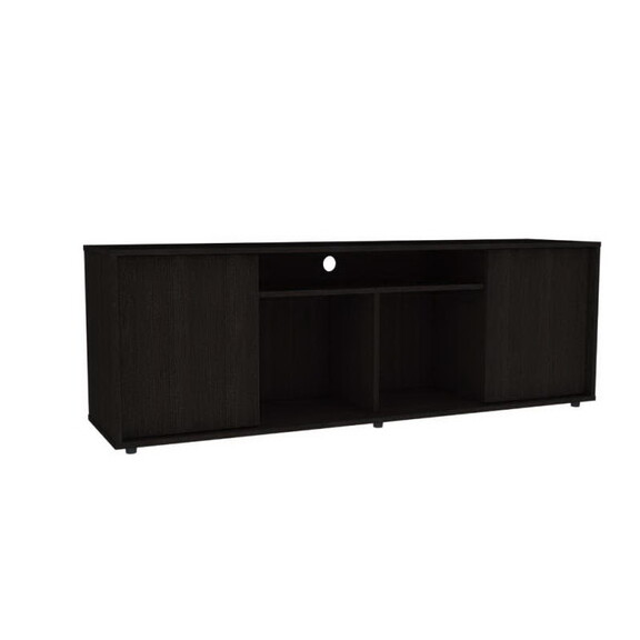 Capistrano 7 Shelf 4 Door 2 piece Living Room Set ...