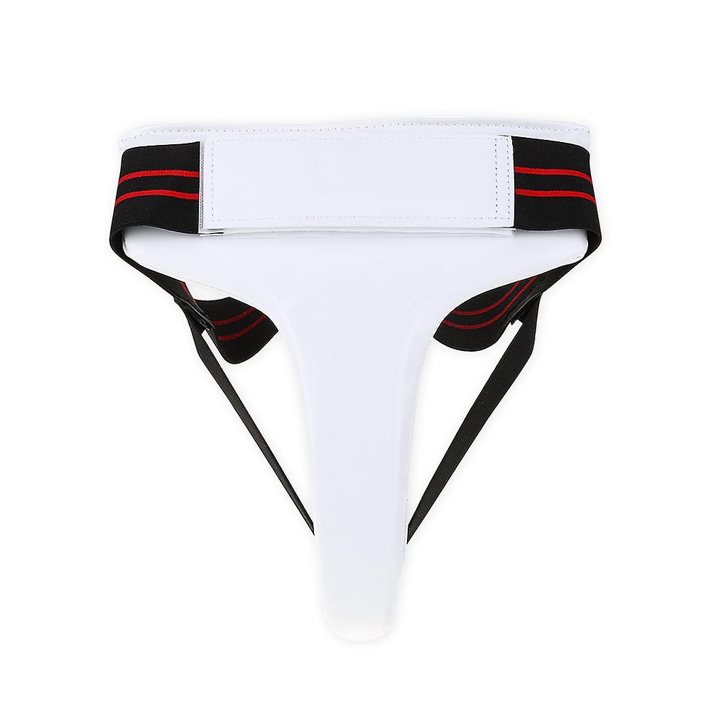 Women Taekwondo Groin Guard Boxing Karate Jockstrap Sanda Crotch Protector (m)