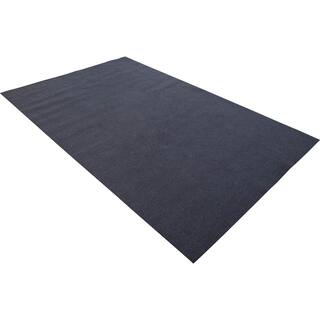 Armor All 7 ft. 4 in W x 8 ft. 4 in. L Charcoal Gray CommercialResidential Grade Polyester Garage Flooring Mat AASMVC88100