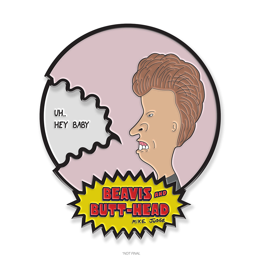 Beavis and Butt-Head Interactive Enamel Pins (PRE-ORDER)