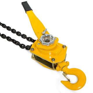 XtremepowerUS 3-Ton Steel Block Chain Lever Hoist Puller Lifter 5 ft. 58106-H