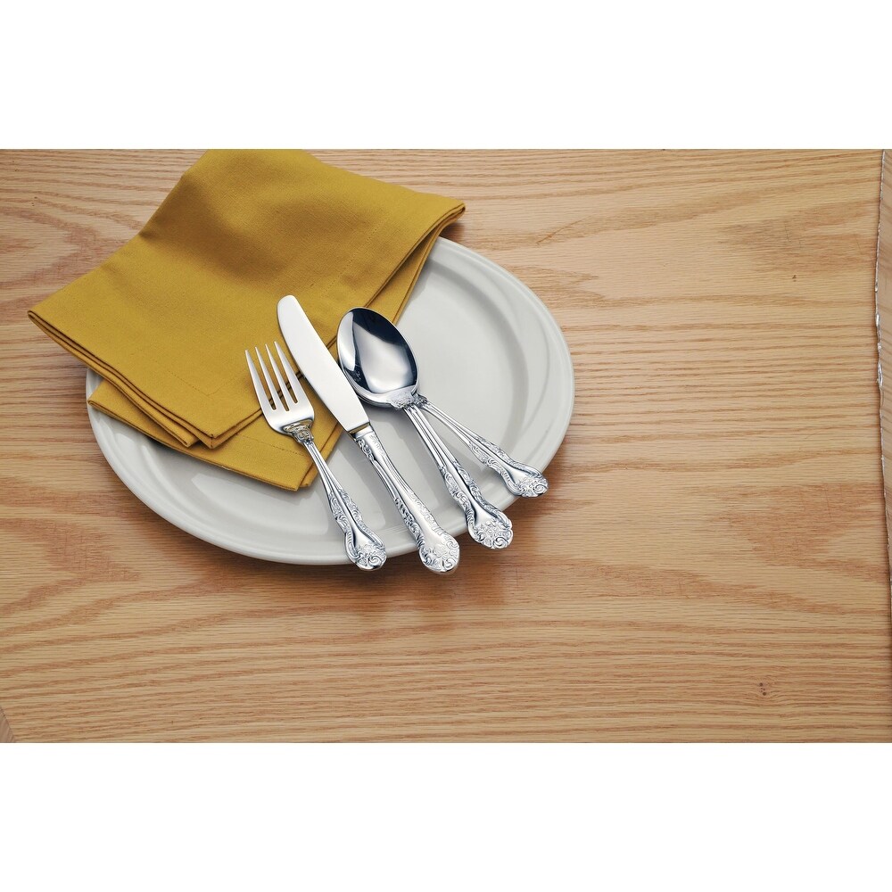 Oneida 18/0 Stainless Steel Rosewood Salad/Dessert Forks (Set of 36)