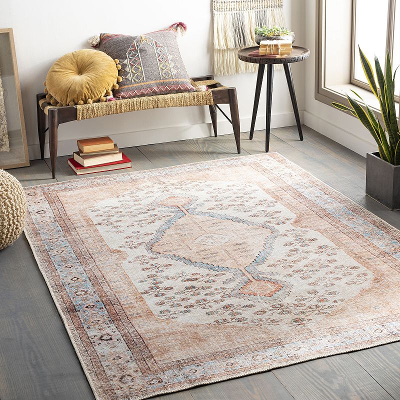 Decor 140 Bernard Traditional Washable Area Rug