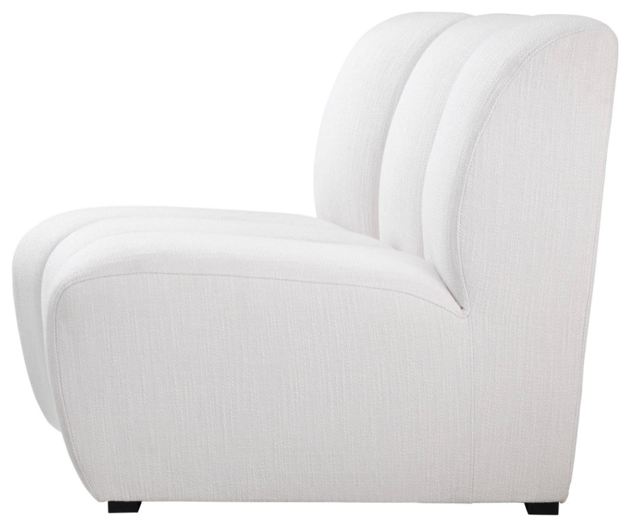 Curved Modular Sofa  Eichholtz Lando   Transitional   Armchairs And Accent Chairs   by Oroa   Distinctive Furniture  Houzz